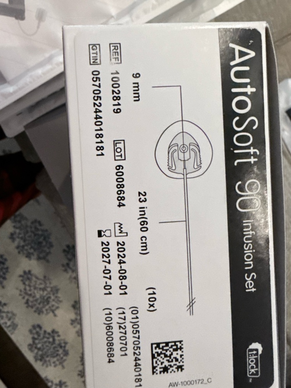 AutoSoft 90 Infusion Set and reservoirs 5 of each